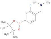 4-(N,N-Dimethylaminomethyl)-3-fluorophenylboronic acid, pinacol ester