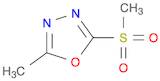 1,3,4-Oxadiazole, 2-methyl-5-(methylsulfonyl)-