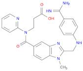 b-Alanine,N-[[2-[[[4-(aminoiminomethyl)phenyl]amino]methyl]-1-methyl-1H-benzimidazol-5-yl]carbonyl]-N-2-pyridinyl-