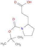2-Pyrrolidinepropanoic acid, 1-[(1,1-dimethylethoxy)carbonyl]-