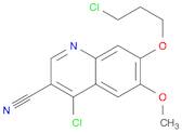3-Quinolinecarbonitrile, 4-chloro-7-(3-chloropropoxy)-6-methoxy-