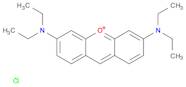 Xanthylium, 3,6-bis(diethylamino)-, chloride