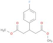 Pentanedioic acid, 3-(4-fluorophenyl)-, dimethyl ester