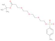 Propanoic acid,3-[2-[2-[2-[[(4-methylphenyl)sulfonyl]oxy]ethoxy]ethoxy]ethoxy]-,1,1-dimethylethyl …