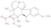 Aspidospermidine-3-carboxylic acid,4-(acetyloxy)-6,7-didehydro-3-hydroxy-16-methoxy-1-methyl-, methylester, (2b,3b,4b,5a,12R,19a)-