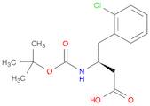 Benzenebutanoic acid,2-chloro-b-[[(1,1-dimethylethoxy)carbonyl]amino]-,(bS)-