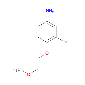 Benzenamine, 3-fluoro-4-(2-methoxyethoxy)-