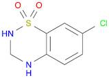 7-chloro-3,4-dihydro-2H-1$l^{6},2,4-benzothiadiazine 1,1-dioxide