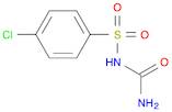 Benzenesulfonamide, N-(aminocarbonyl)-4-chloro-