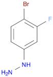 Hydrazine, (4-bromo-3-fluorophenyl)-
