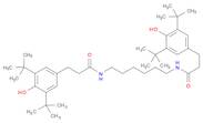 Benzenepropanamide,N,N'-1,6-hexanediylbis[3,5-bis(1,1-dimethylethyl)-4-hydroxy-