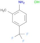 Benzenamine, 2-methyl-4-(trifluoromethyl)-, hydrochloride