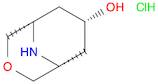 endo-3-Oxa-9-azabicyclo[3.3.1]nonan-7-ol hydrochloride