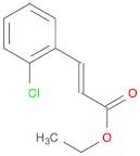 2-Propenoic acid, 3-(2-chlorophenyl)-, ethyl ester, (2E)-