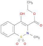 2H-1,2-Benzothiazine-3-carboxylic acid, 4-hydroxy-2-methyl-, ethylester, 1,1-dioxide