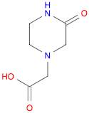 1-Piperazineacetic acid, 3-oxo-
