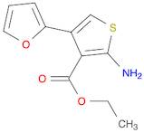 3-Thiophenecarboxylic acid, 2-amino-4-(2-furanyl)-, ethyl ester