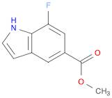 1H-Indole-5-carboxylic acid, 7-fluoro-, methyl ester