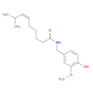 6-Nonenamide, N-[(4-hydroxy-3-methoxyphenyl)methyl]-8-methyl-, (6Z)-