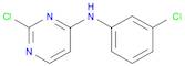 4-Pyrimidinamine, 2-chloro-N-(3-chlorophenyl)-
