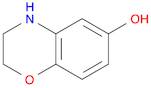 2H-1,4-Benzoxazin-6-ol, 3,4-dihydro-