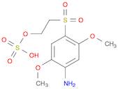 Ethanol, 2-[(4-amino-2,5-dimethoxyphenyl)sulfonyl]-, hydrogen sulfate(ester)