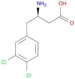 Benzenebutanoic acid, b-amino-3,4-dichloro-, (bR)-