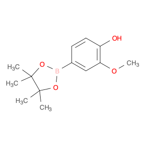 Phenol, 2-methoxy-4-(4,4,5,5-tetramethyl-1,3,2-dioxaborolan-2-yl)-