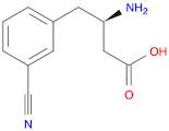(R)-3-AMINO-4-(3-CYANOPHENYL)BUTANOIC ACID HYDROCHLORIDE