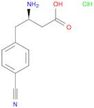(R)-3-Amino-4-(4-cyanophenyl)butanoic acid hydrochloride