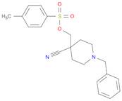(1-benzyl-4-cyanopiperidin-4-yl)methyl 4-methylbenzenesulfonate