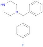 Piperazine, 1-[(4-fluorophenyl)phenylmethyl]-