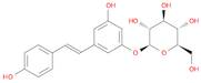 b-D-Glucopyranoside,3-hydroxy-5-[(1E)-2-(4-hydroxyphenyl)ethenyl]phenyl