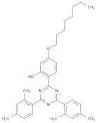 Phenol, 2-[4,6-bis(2,4-dimethylphenyl)-1,3,5-triazin-2-yl]-5-(octyloxy)-