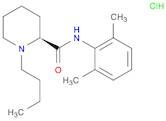 2-Piperidinecarboxamide, 1-butyl-N-(2,6-dimethylphenyl)-,monohydrochloride, (2S)-