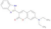 2H-1-Benzopyran-2-one, 3-(1H-benzimidazol-2-yl)-7-(diethylamino)-