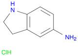 1H-Indol-5-amine, 2,3-dihydro-, dihydrochloride