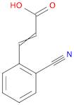 2-Propenoic acid, 3-(2-cyanophenyl)-, (E)-