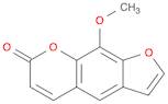 7H-Furo[3,2-g][1]benzopyran-7-one, 9-methoxy-