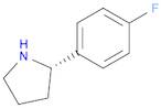 Pyrrolidine, 2-(4-fluorophenyl)-, (2S)-
