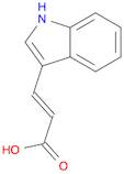 2-Propenoic acid, 3-(1H-indol-3-yl)-, (2E)-