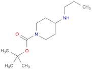 1-Piperidinecarboxylic acid, 4-(propylamino)-, 1,1-dimethylethyl ester