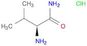 Butanamide, 2-amino-3-methyl-, monohydrochloride, (2S)-