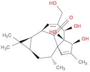 1H-2,8a-Methanocyclopenta[a]cyclopropa[e]cyclodecen-11-one,1a,2,5,5a,6,9,10,10a-octahydro-5,5a,6-trihydroxy-4-(hydroxymethyl)-1,1,7,9-tetramethyl-, (1aR,2S,5R,5aR,6S,8aS,9R,10aR)-