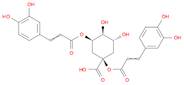 Cyclohexanecarboxylic acid,1,3-bis[[3-(3,4-dihydroxyphenyl)-1-oxo-2-propenyl]oxy]-4,5-dihydroxy-,(1R,3R,4S,5R)-