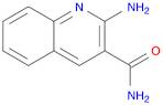 3-Quinolinecarboxamide, 2-amino-