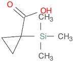 Cyclopropanecarboxylic acid, 1-(trimethylsilyl)-