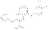 4-Quinazolinamine,N-(3-chloro-4-fluorophenyl)-6-nitro-7-[[(3S)-tetrahydro-3-furanyl]oxy]-