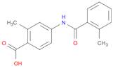 Benzoic acid, 2-methyl-4-[(2-methylbenzoyl)amino]-