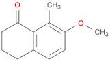 1(2H)-Naphthalenone, 3,4-dihydro-7-methoxy-8-methyl-